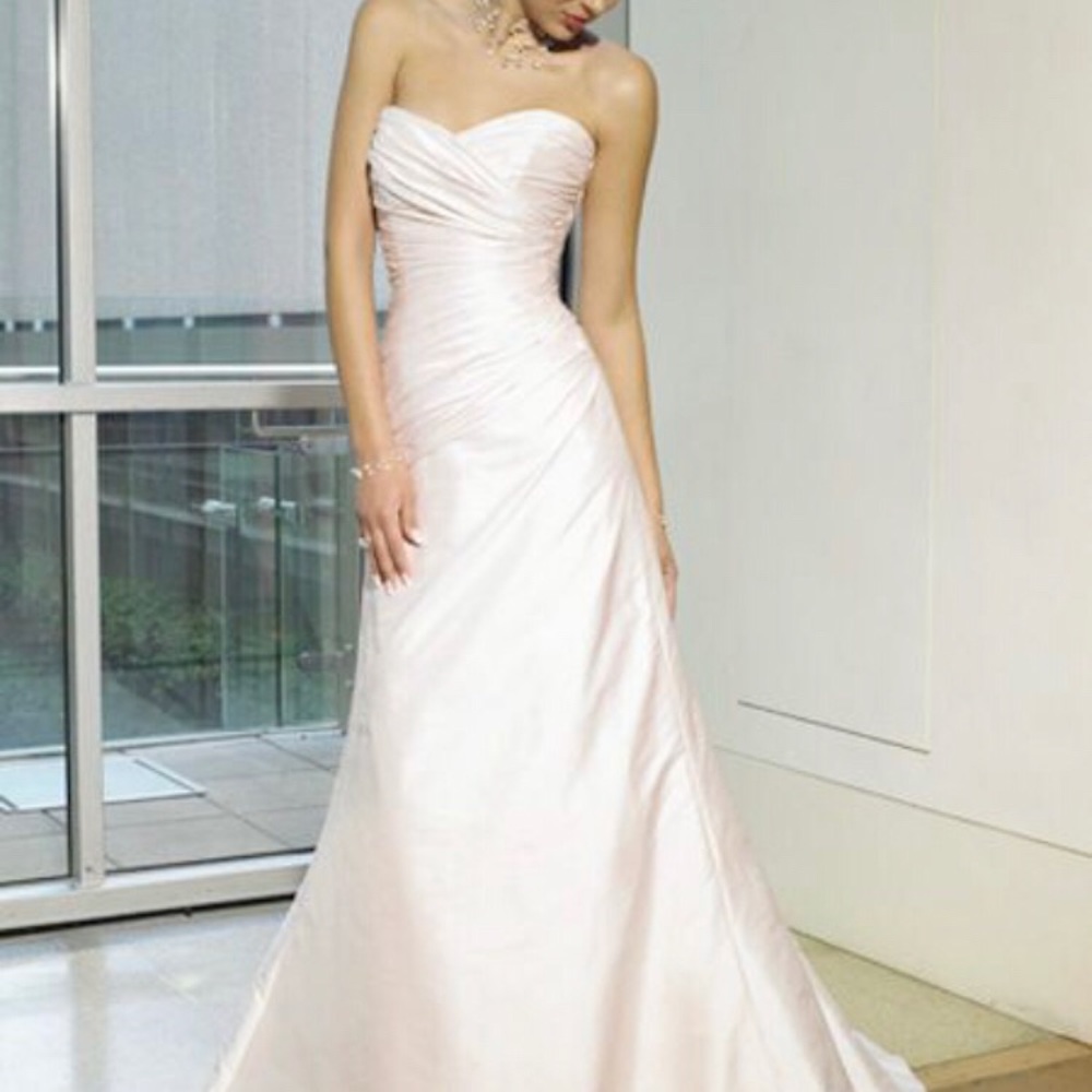 Sottero & Midgely wedding gown in blush pink